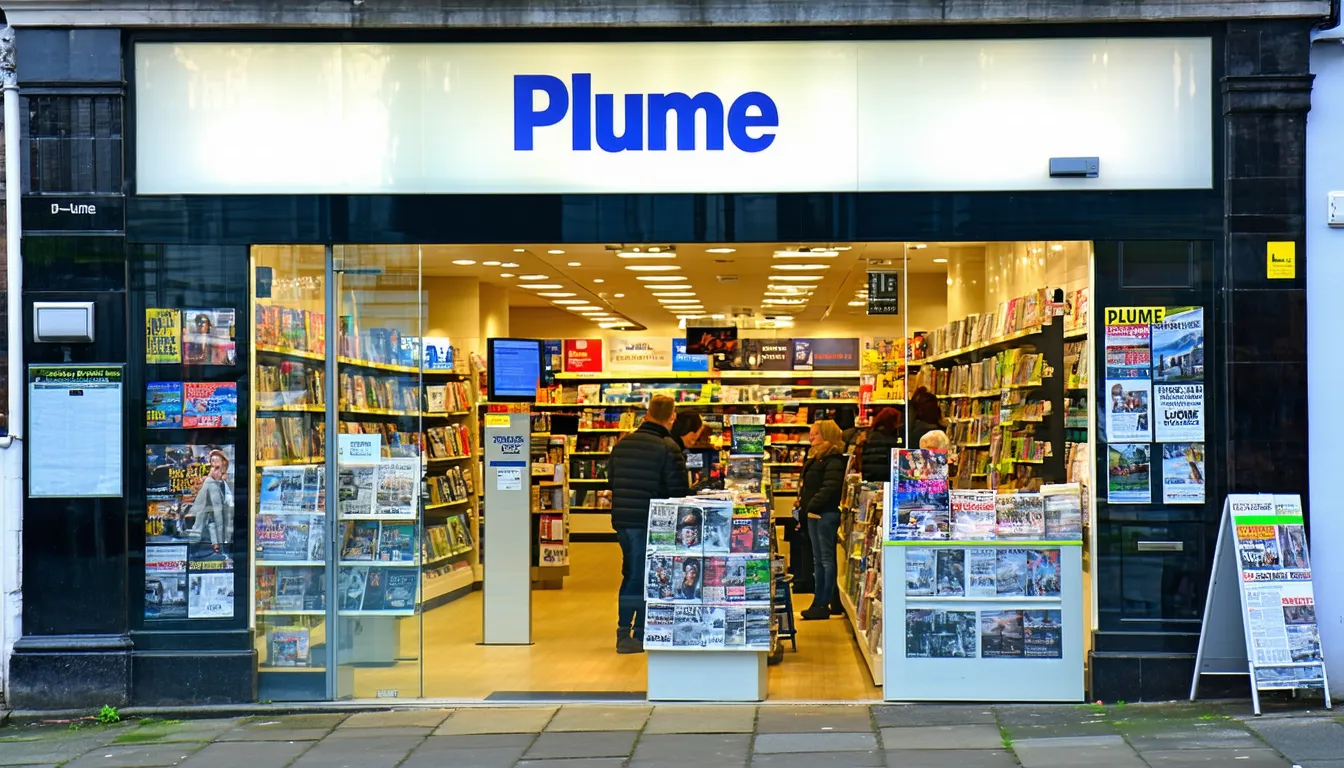 La nouvelle enseigne 'Plume' des marchands de presse : entre modernisation et controverse