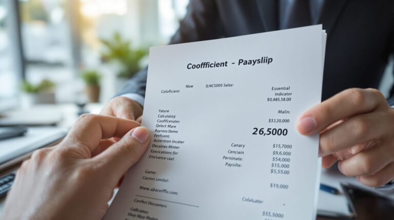 a quoi sert le coefficient sur la fiche de paie